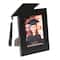 5" x 7" Black Customizable Tabletop Frame with Hat, Graduation by Ashland®